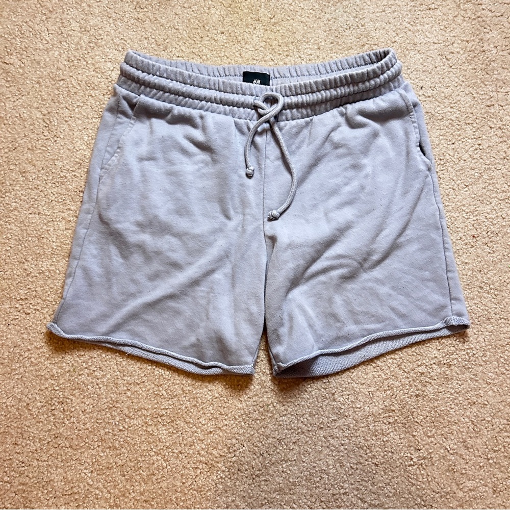 H&M Gray Drawstring Shorts